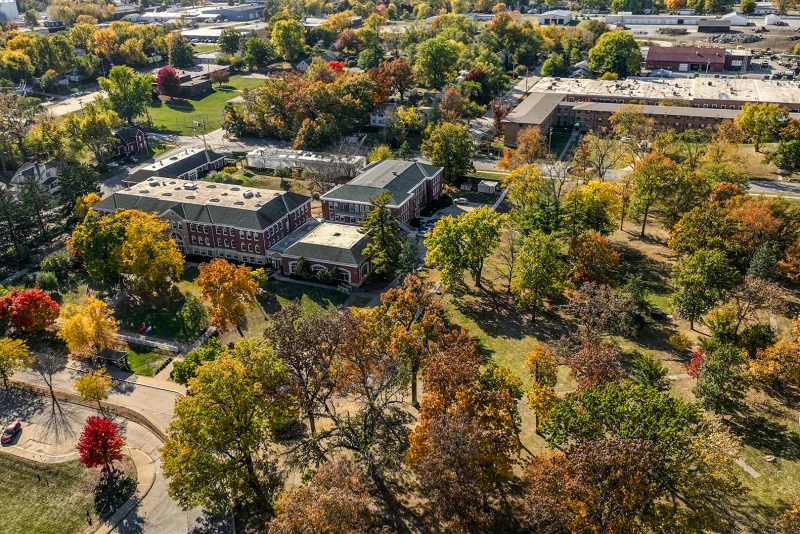 The Maharishi School campus grounds