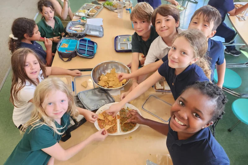 The Maharishi School dining commons