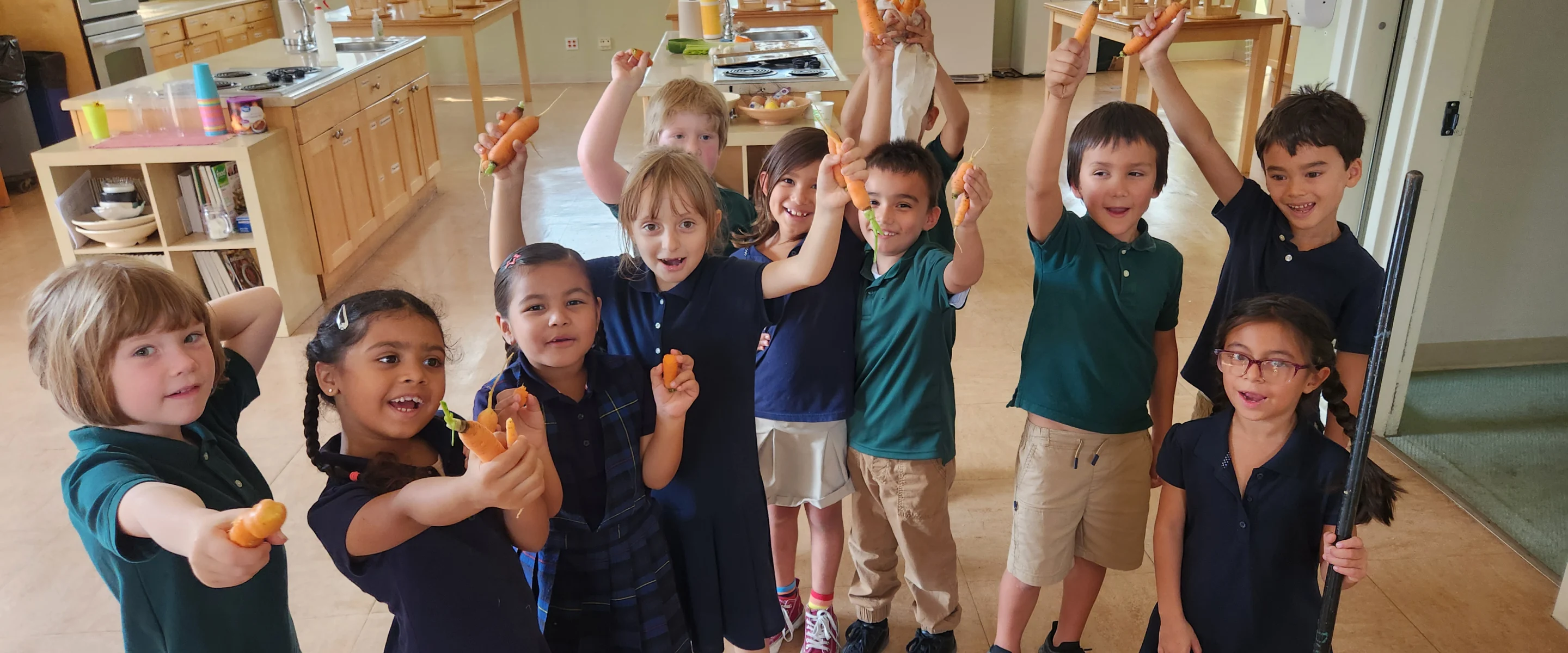 Elementary School students in class