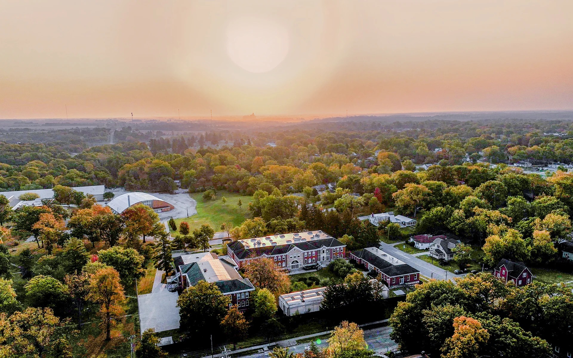 The Maharishi School campus