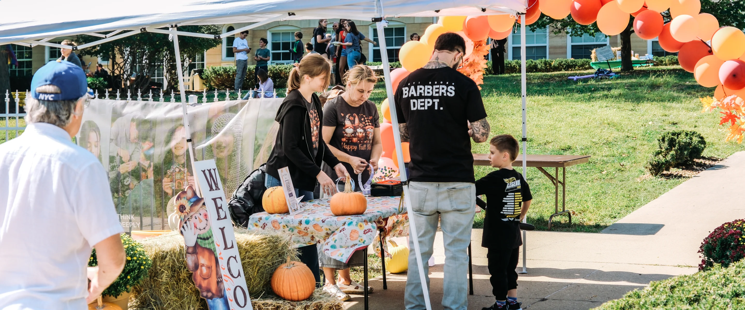 Maharishi School families together on campus