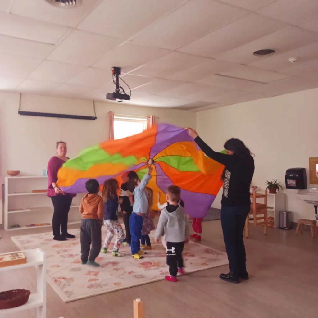 Preschool students at Maharishi School