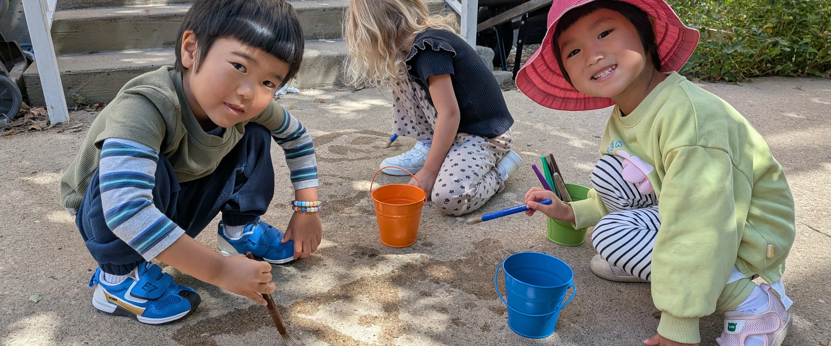 Preschool students at Maharishi School