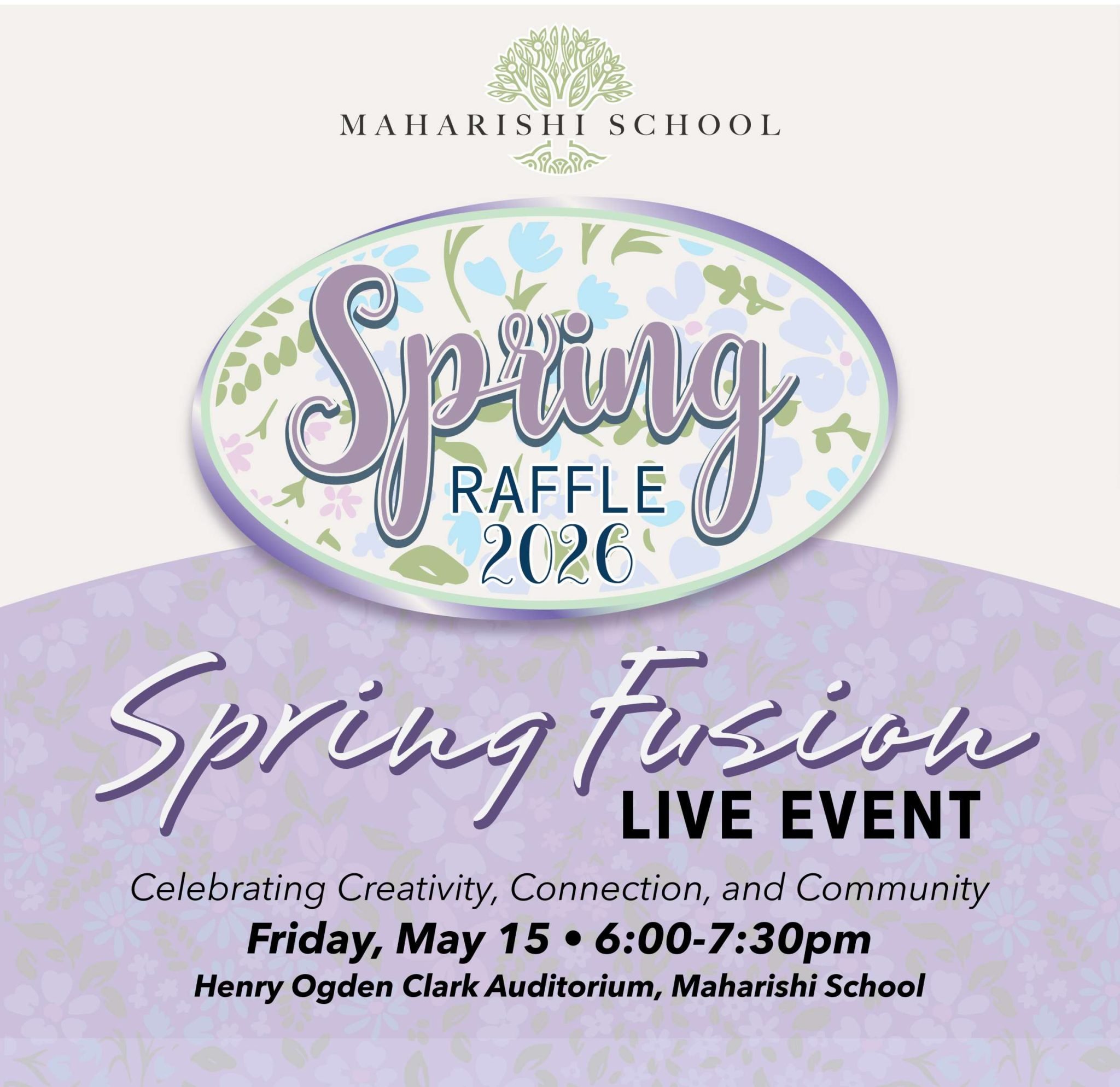 spring raffle fundraiser