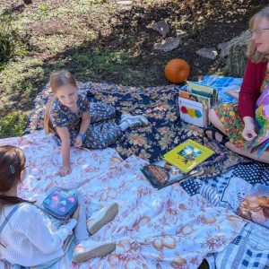 Fall Fair reading picnic
