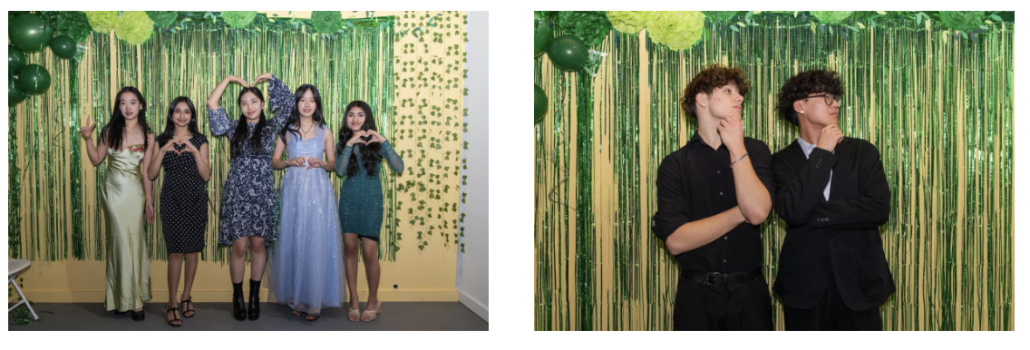 Upper School Winter Formal Students