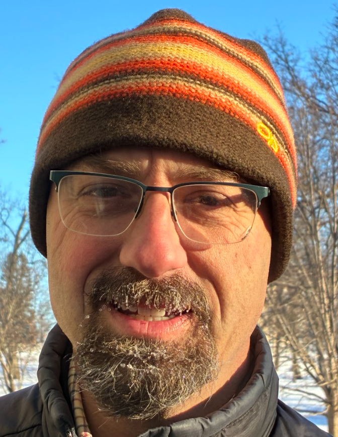 Brett in the snow